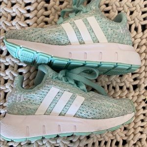Toddler Ortholite Adidas in mint